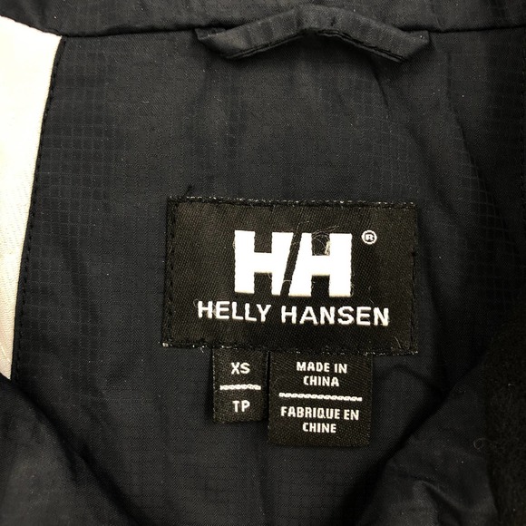 Helly Hansen Womens XS Black Snow Ski Jacket Full Zip Lined Insulated Pockets - Picture 2 of 5